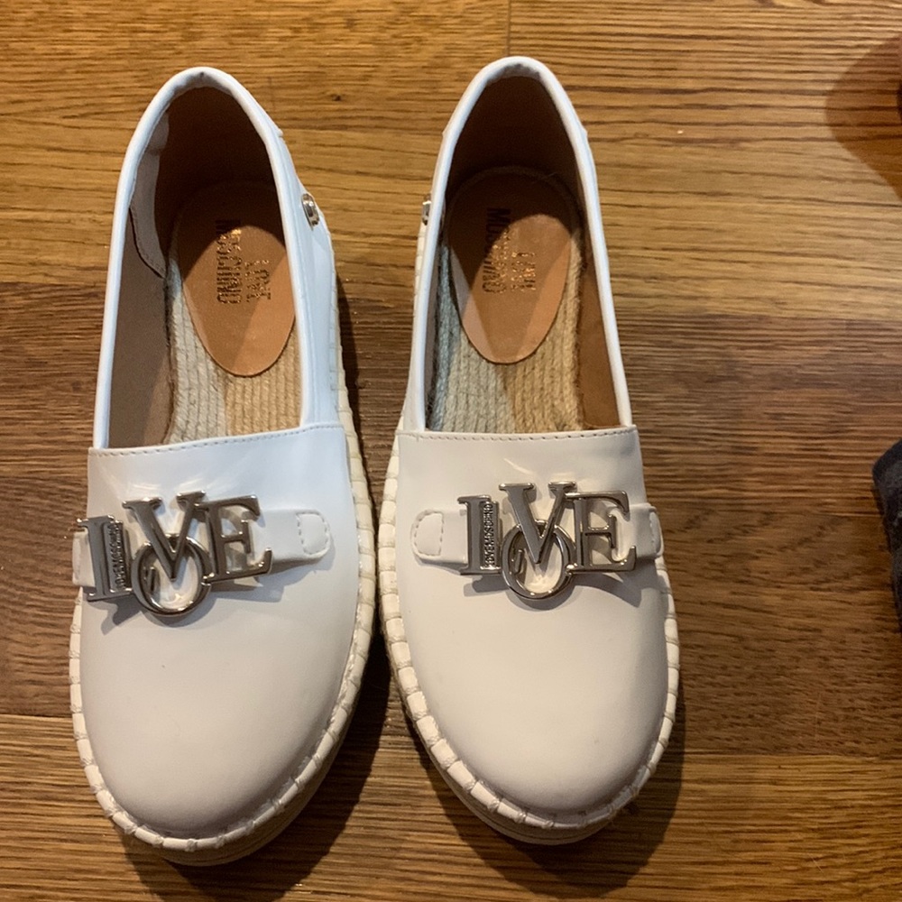 Moschino white Espadrille